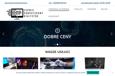 SerwisBiałystok Joanna Roszko - Pogotowie Komputerowe Białystok