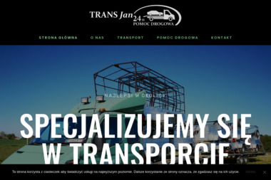 Usługi Transportowe "TRANS Jan" - Transport krajowy Chojnice