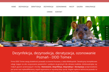 DDD Tomex - dezynfekcja, dezynsekcja, deratyzacja, ozonowanie - Dezynsekcja Poznań