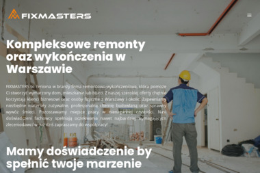 F I X M A S T E R S - Remonty mieszkań Warszawa