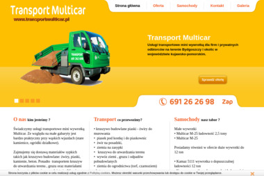 Transport Multicar - Wyw&oacute;z Papy Niemcz