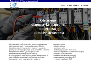 DGAutomation - Usługi Elektryczne Wojciechowice