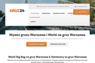 Gruz24 - Utylizacja Gruzu Warszawa