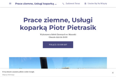 Prace ziemne Piotr Pietrasik - Porządny Fundament Iława