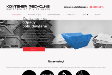 Kontener-Recykling - Usługi Transportowe Poznań