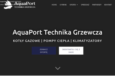 Aqua Port Technika Grzewcza Sebastian Szczap - Wysokiej Klasy Powietrzne Pompy Ciepła w Inowrocławiu