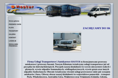 Usługi Transportowe i Autokarowe HASTUR - Utylizacja Gruzu Strzelno