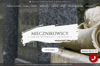 Miecznikowscy - Nagrobki Nietypowe Warszawa