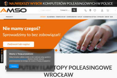 AMSO Komputery poleasingowe Wrocław - Firma Szkoleniowa IT Wrocław