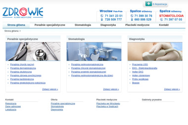 Kliniki Medyczne Zdrowie - Gabinet Ginekologiczny Wrocław