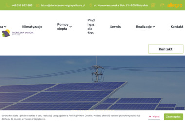 Słoneczna Energia Podlasie - Odnawialne Źródła Energii Białystok