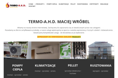 Termo-A.H.D. Maciej Wróbel - Rewelacyjne Pompy Ciepła Łódź
