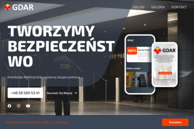 GDAR.pl Systemy Bezpieczeństwa - Pierwszorzędny Monitoring Przemysłowy Gdańsk