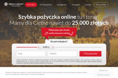 Profi Credit Polska S.A. - Kredyt Gotówkowy Online Zielona Góra