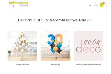 Balony z helem Poznań - Sklep z Balonami Poznań