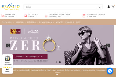Sklep z biżuterią ERgold