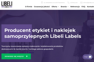 Libeli - Drukowanie Naklejek Pyskowice