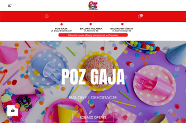 Poz-Gaja Balonowy Świat - Balony z Helem Poznań