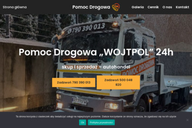 Wojtpol Pomoc Drogowa Skup i Sprzedaż-Autohandel Wojciech Batóg - Tani Transport Samochodów z Niemiec Rzeszów