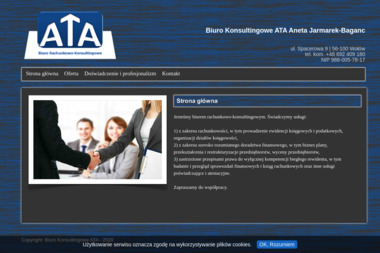 Biuro Konsultingowe ATA - Prowadzenie Rachunkowości Wołów