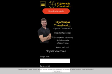Krystian Chaustowicz - trener personalny | Fizjoterapeuta - Siłownia Toruń