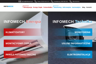 INFOMECH - Kompetentne Biuro Projektowe Instalacji Elektrycznych w Stalowej Woli