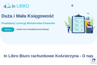 Usługi księgowe In Libro - Rejestracja Spółki z O.o. Kościerzyna