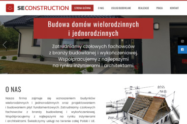 SE CONSTRUCTION - Pierwszorzędny Fundament Gorlice