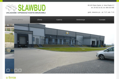Firma brukarska "Sławbud" - Firma Brukarska Siedlce