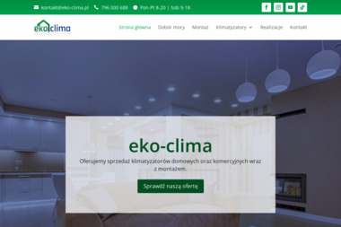 Eko-Clima - Najlepsza Naprawa Klimatyzatorów Ostrowiec Świętokrzyski