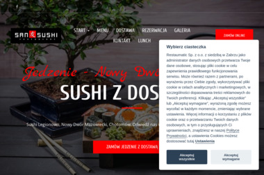 San Sushi - Organizowanie Wieczoru Kawalerskiego Nowy Dwór Mazowiecki