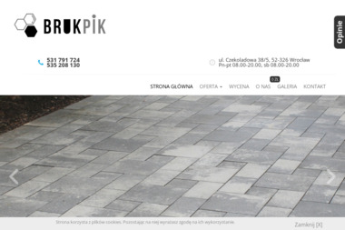 Brukpik S.C - Układanie Bruku Wrocław