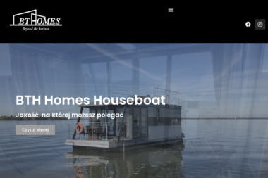 BTH HOMES HOUSEBOAT - Usługi Projektowe Kamień Pomorski