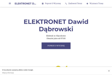 ELEKTRONET Dawid Dąbrowski - Świetne Alarmy Działdowo