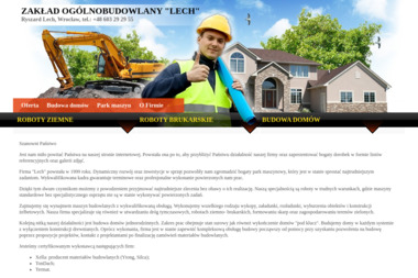 Zakład Ogólnobudowlany "Lech" - Brukowanie Wrocław