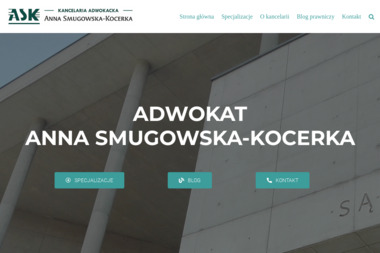 Kancelaria Adwokacka Adwokat Anna Smugowska-Kocerka - Adwokat Katowice