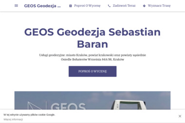 GEOS Geodezja Sebastian Baran - Fachowe Usługi Geodezyjne