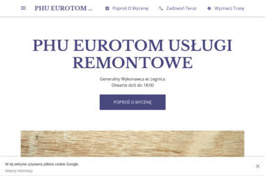 PHU EUROTOM Usługi Remontowo-Wykończeniowe - Perfekcyjna Firma Remontowa Legnica