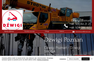 Dźwigi Poznań - Wynajmy Podnośników Murowana Goślina