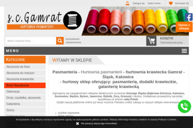 Pasmanteria Gamrat - Szycie Garniturów Wilcza