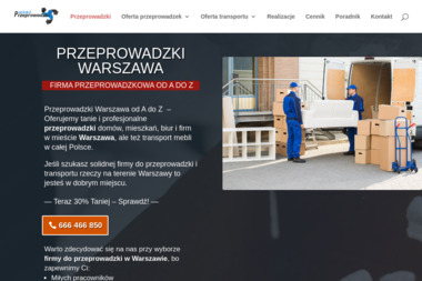 Przeprowadzki Warszawa od A do Z - Firma Przeprowadzkowa Warszawa