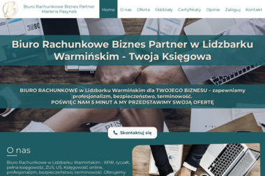 Biznes Partner Marlena Pasynek - Audytor Lidzbark Warmiński