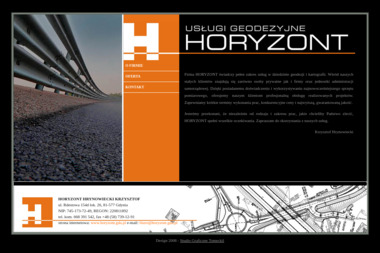 HORYZONT Krzysztof Hrynowiecki - Dobry Geodeta