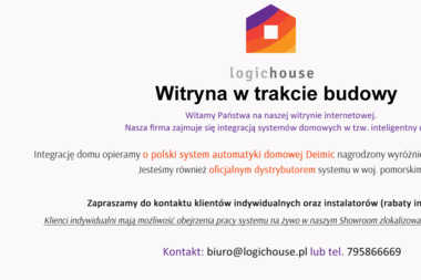 LOGIC HOUSE Robert Czarniecki - Profesjonalne Sterowanie Domem Gdańsk