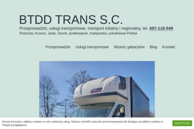Btdd Trans Dawid Kilar Daniel Olbrecht Spółka Cywilna - Transport Całopojazdowy Krosno