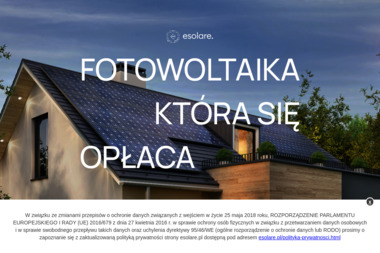 Esolare - Paweł Ciżyński - Doskonała Energia Odnawialna Piaseczno