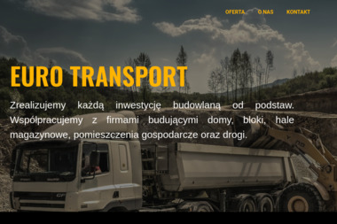 Euro Transport - Roboty ziemne Krak&oacute;w