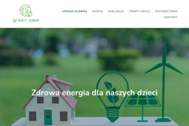 GREEN IDEA SPÓŁKA Z OGRANICZONĄ ODPOWIEDZIALNOŚCIĄ - Pierwszorzędna Fotowoltaika Miechów