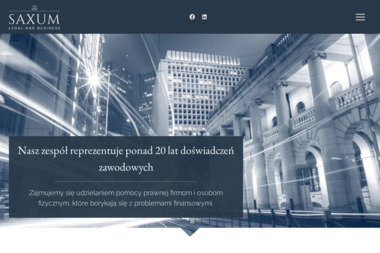 Kancelaria SAXUM Legal and Business sp. z o.o. - Prawo Pracy Warszawa