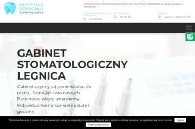 gabinet stomatologiczny Krystyna Domagała - Odświeżanie Elewacji Legnica